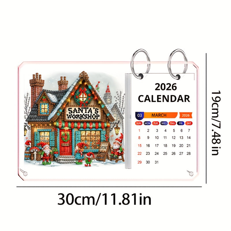 Christmas Shop | Standing Calendar | Diamond Painting