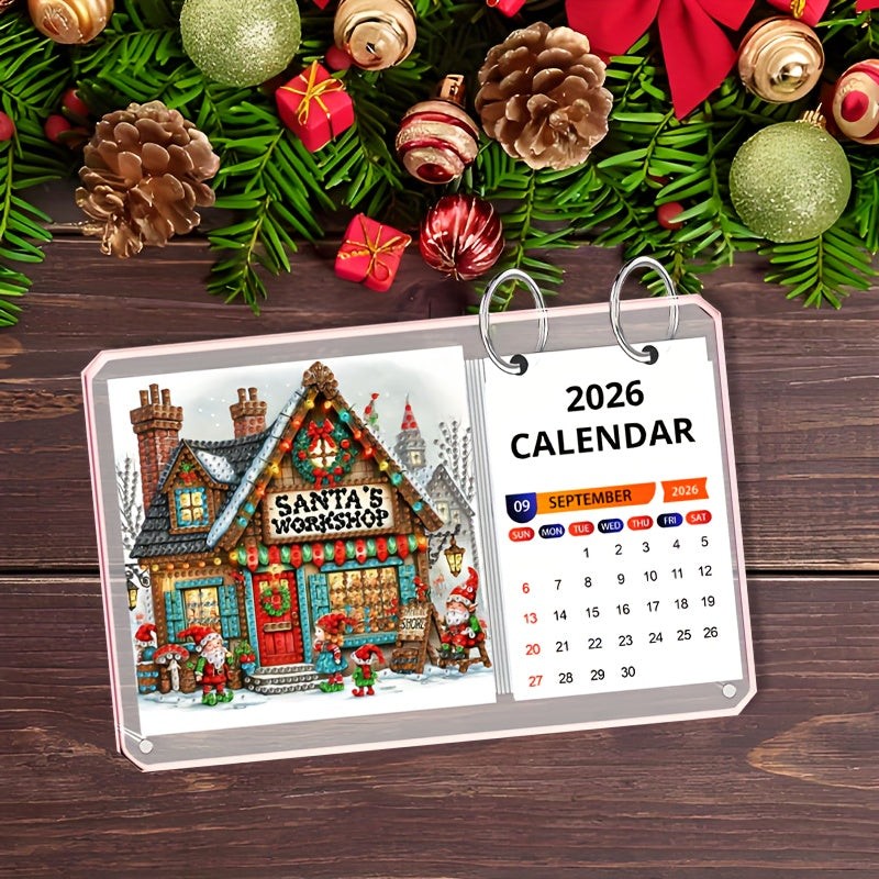Christmas Shop | Standing Calendar | Diamond Painting