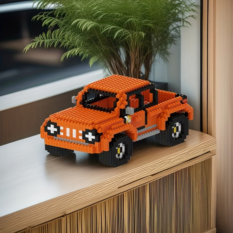 Orange Truck | Building Blocks