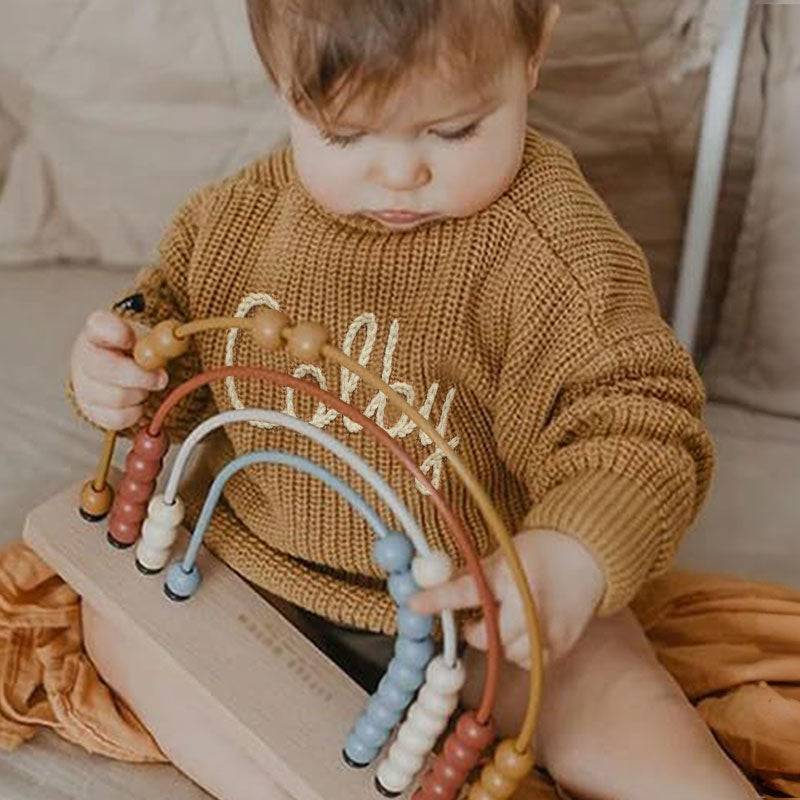 Personalized Name Cozy Toddler Sweater