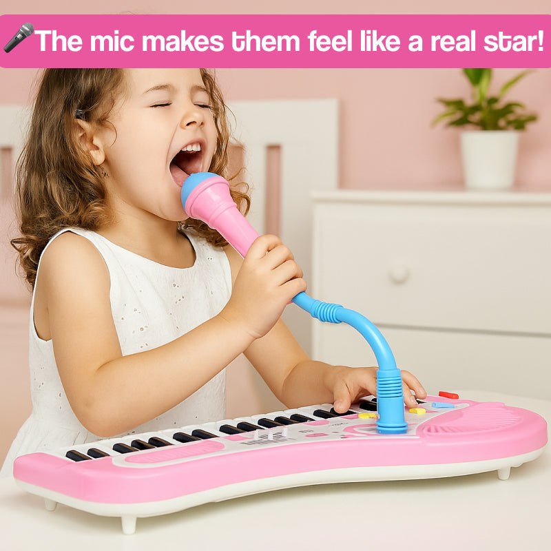 2-in- 1 My First Piano & Microphone Set
