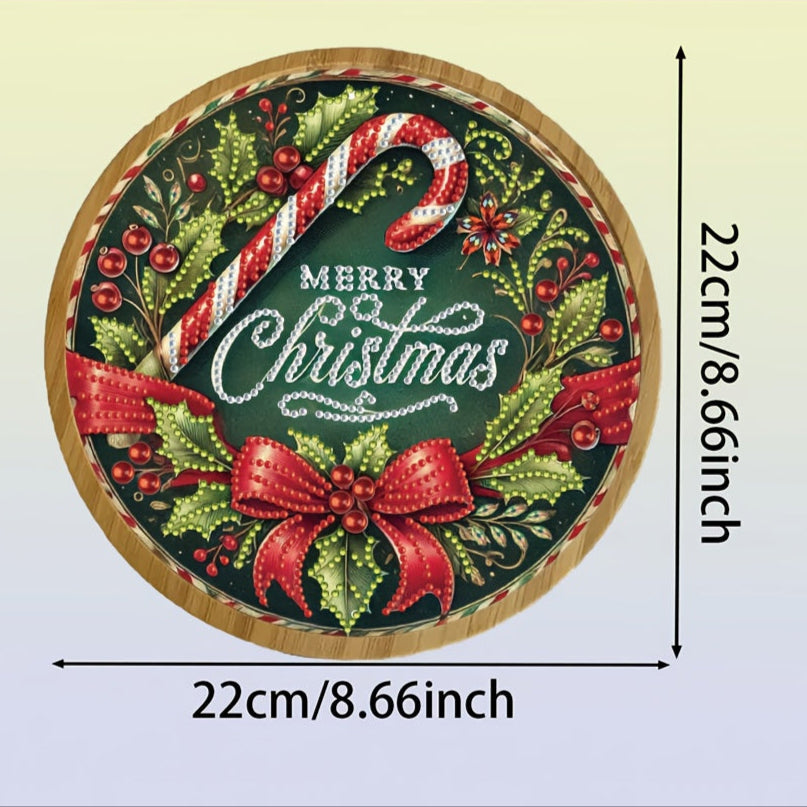 Merry Christmas | Tray | Diamond painting