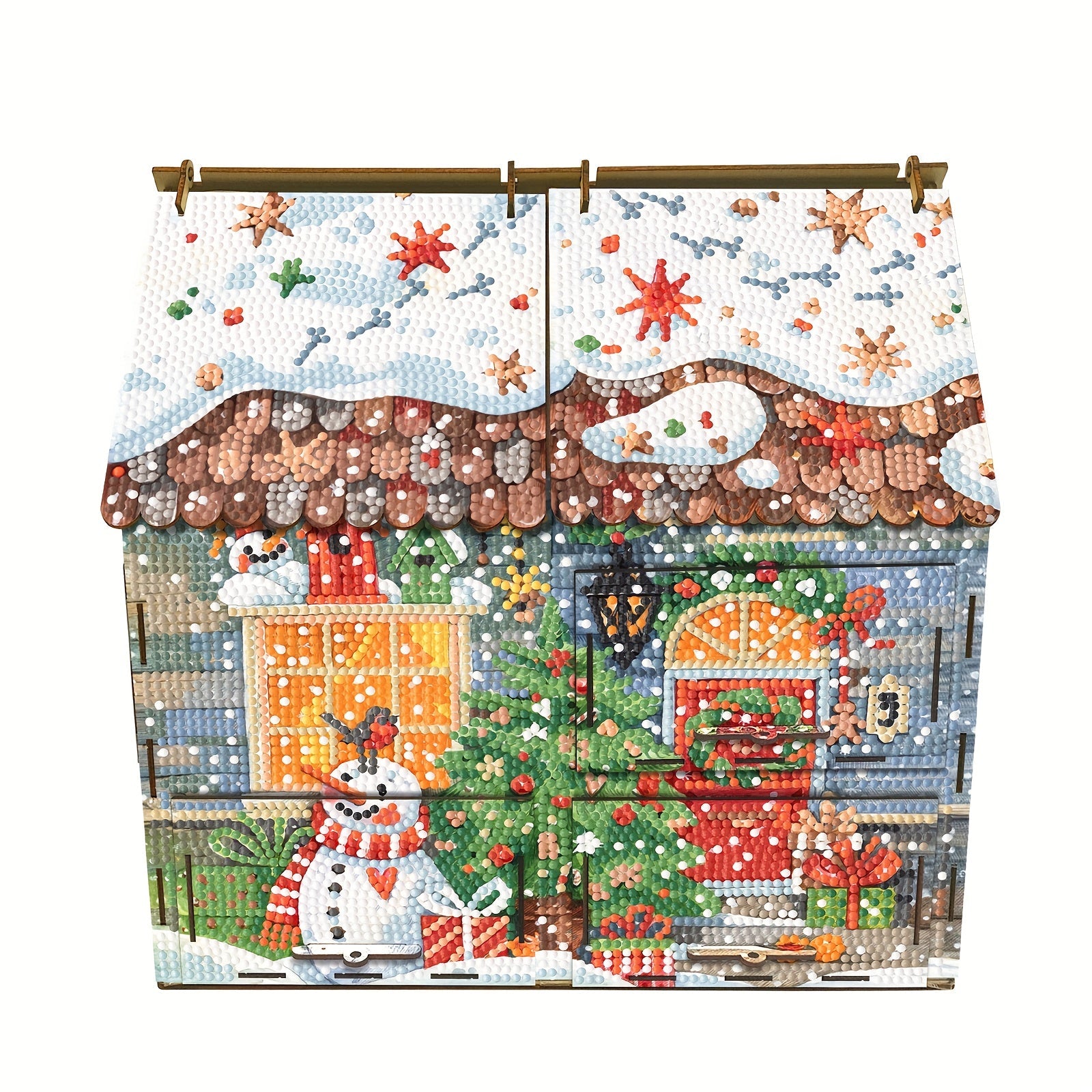 House with drawers | Building kit | Diamond painting