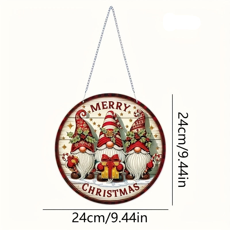 Decoration Hanging | Christmas Gnomes | Diamond Painting