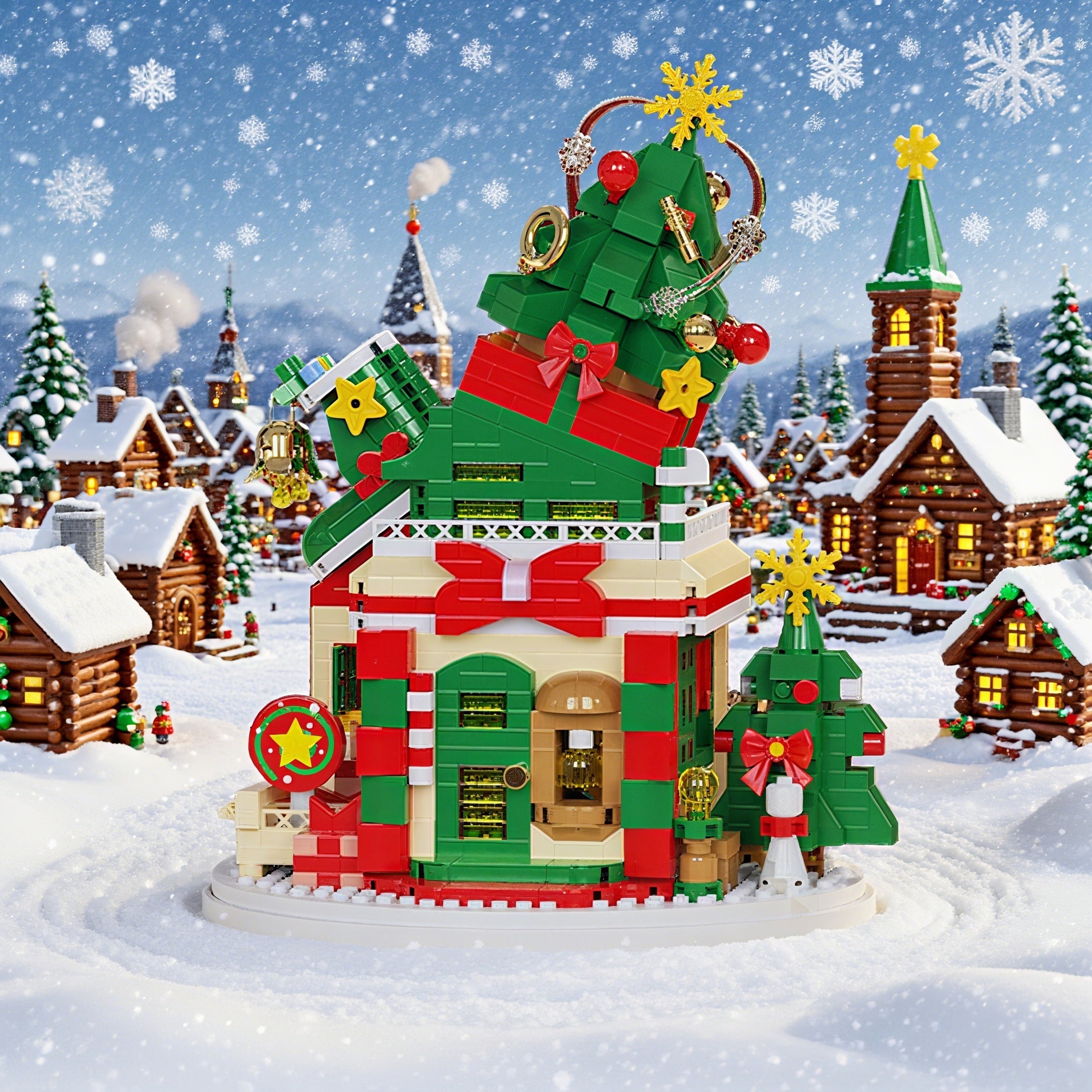 Christmas Houses | Building Blocks