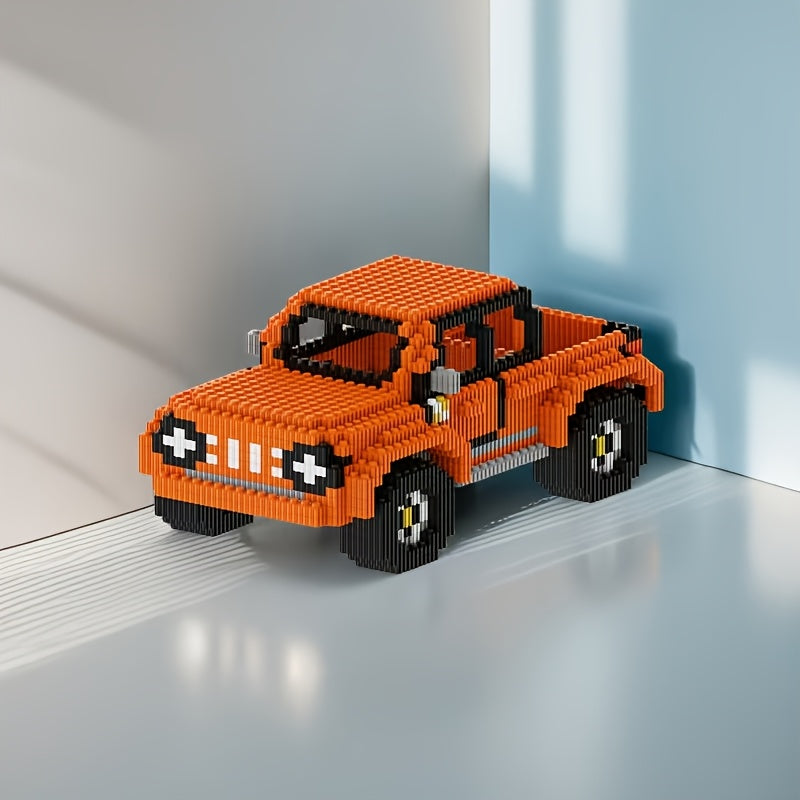 Orange Truck | Building Blocks