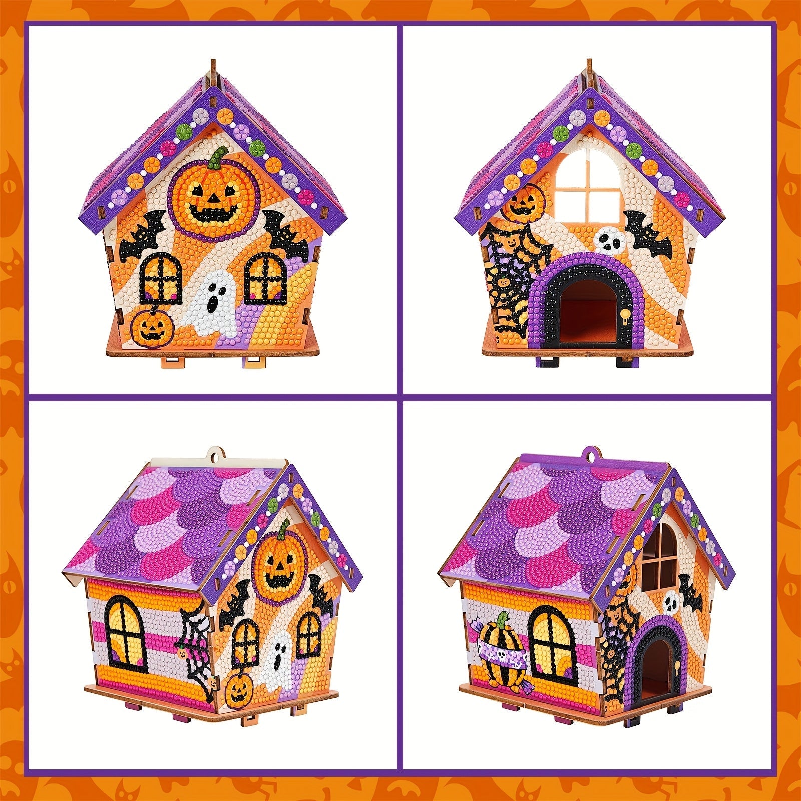 Halloween House | Hanger | Diamond Painting