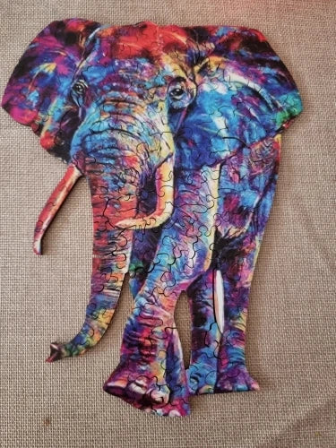 Beautiful Elephant | Wooden Puzzle
