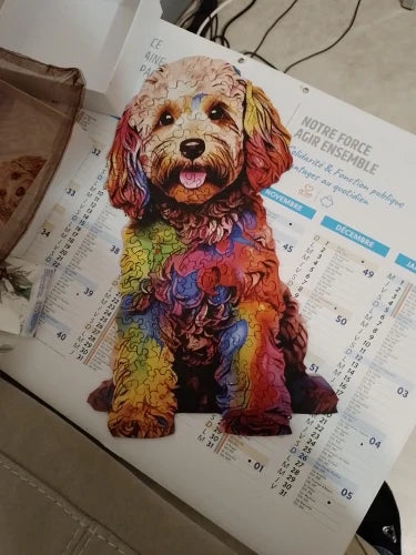 Cute Dog | Wooden Puzzle