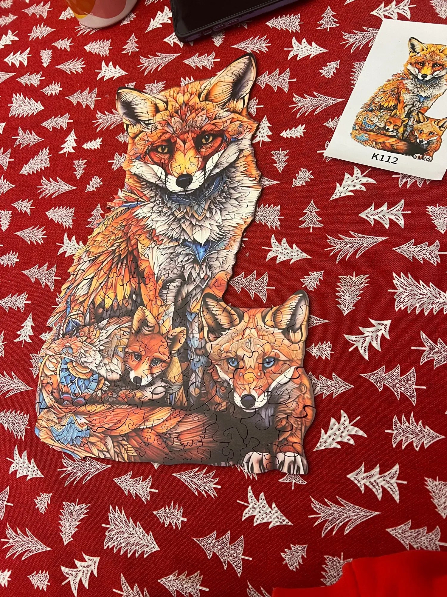 Your Little Foxes | Wooden Puzzle