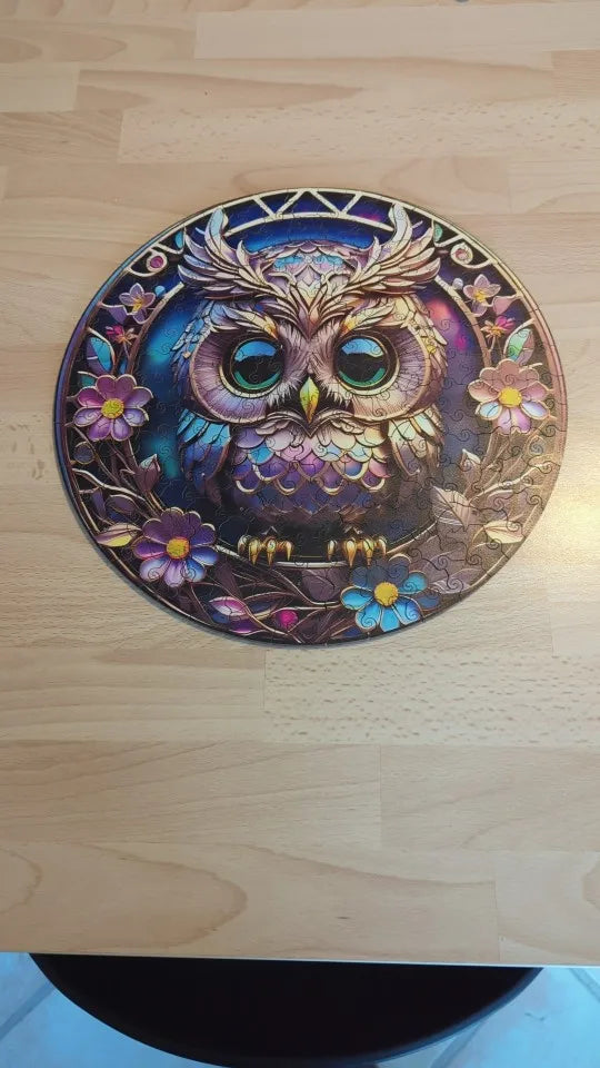 Funny Owl | Wooden Puzzle