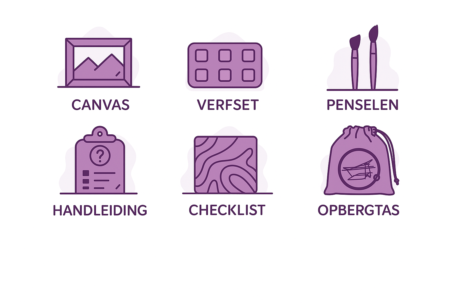 Woman with a Varen crown | Number Painting