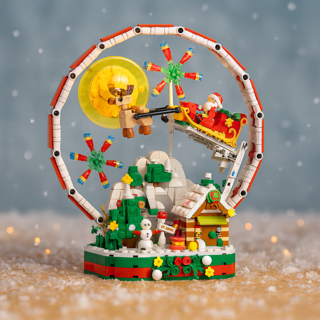 Christmas Ferris Wheel | Building Blocks