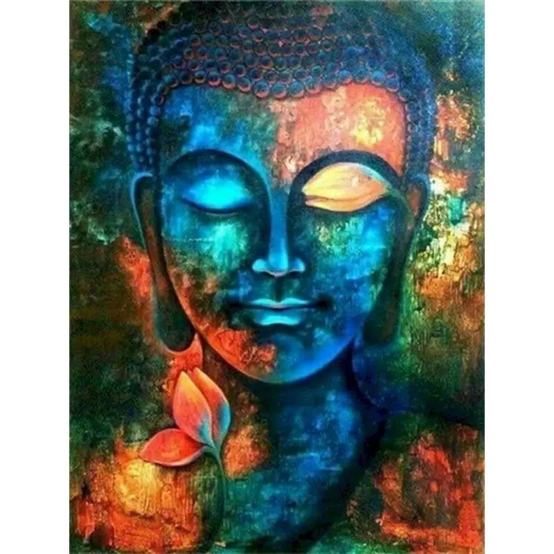 Buddha and Flowers | Paint by Numbers