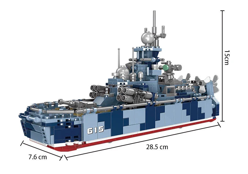Military Ship | Building Blocks