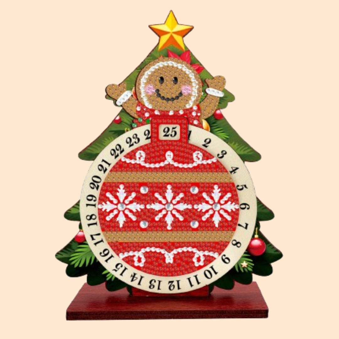 Cookie in Christmas Tree | Calendar | Diamond Painting