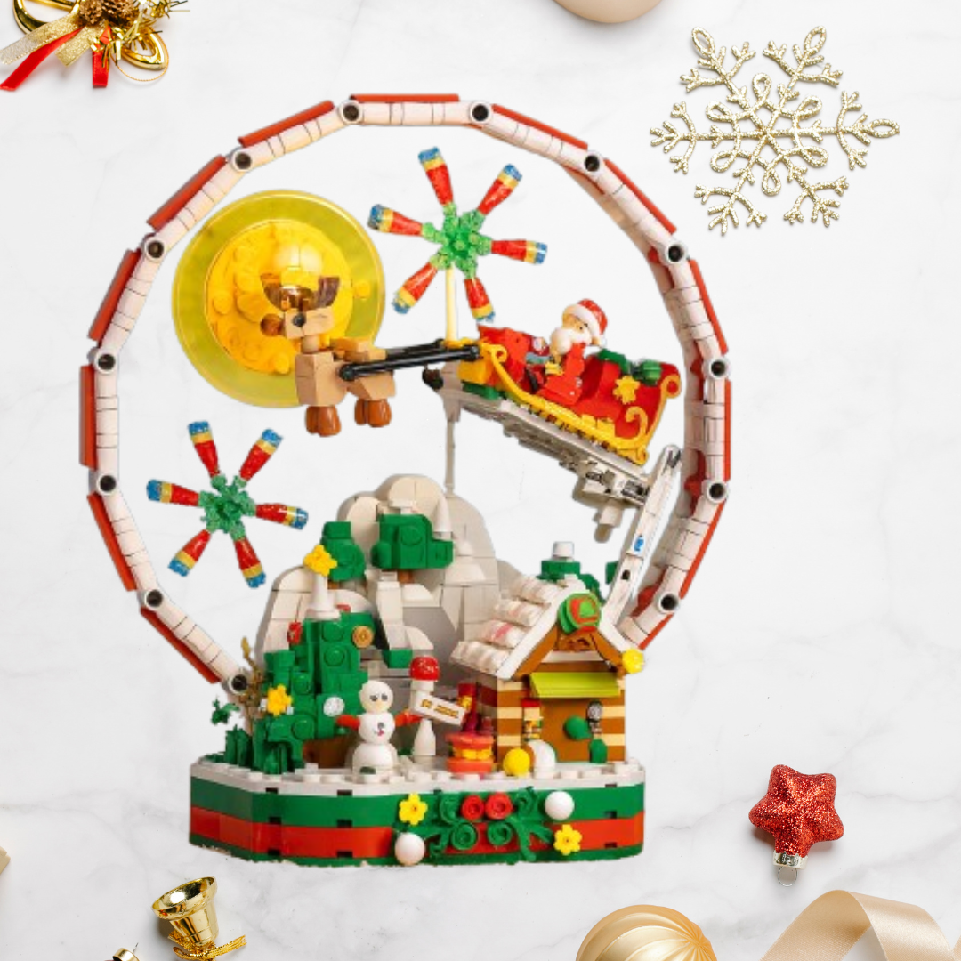 Christmas Ferris Wheel | Building Blocks