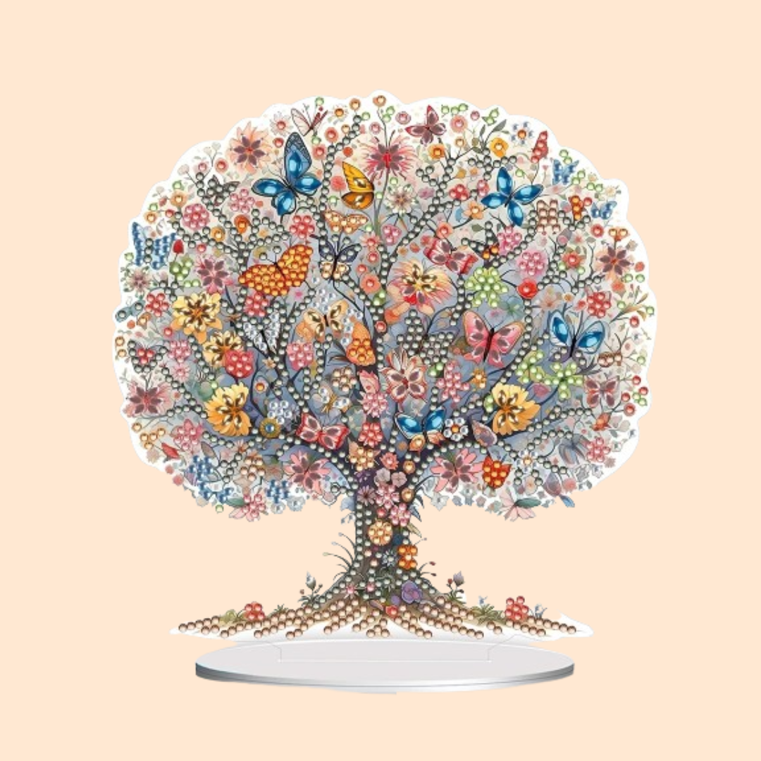 5D Butterfly Tree | Diamond Painting