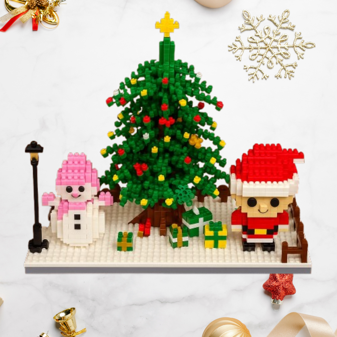 Christmas building plate | Building blocks