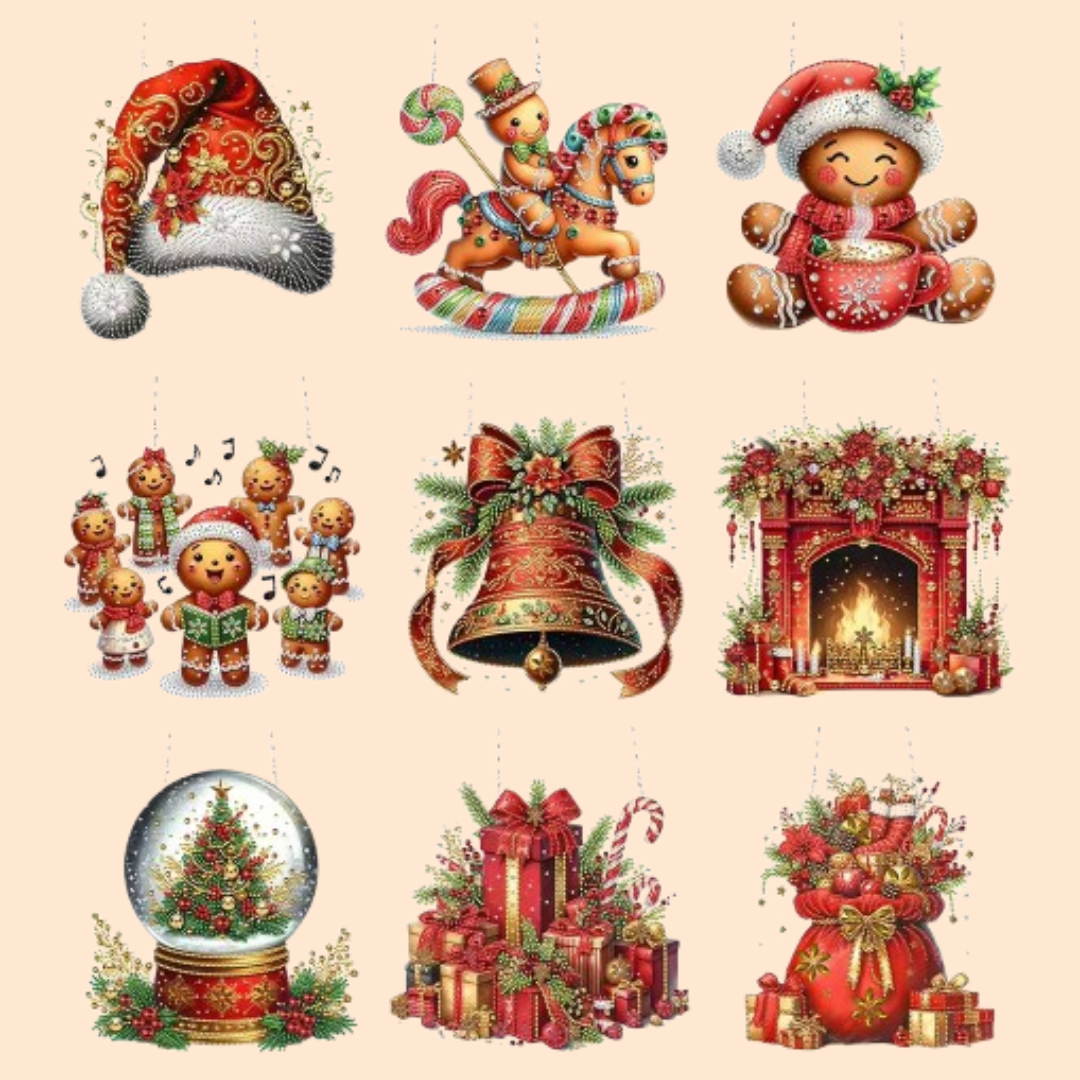 Christmas Decorations | Diamond Painting