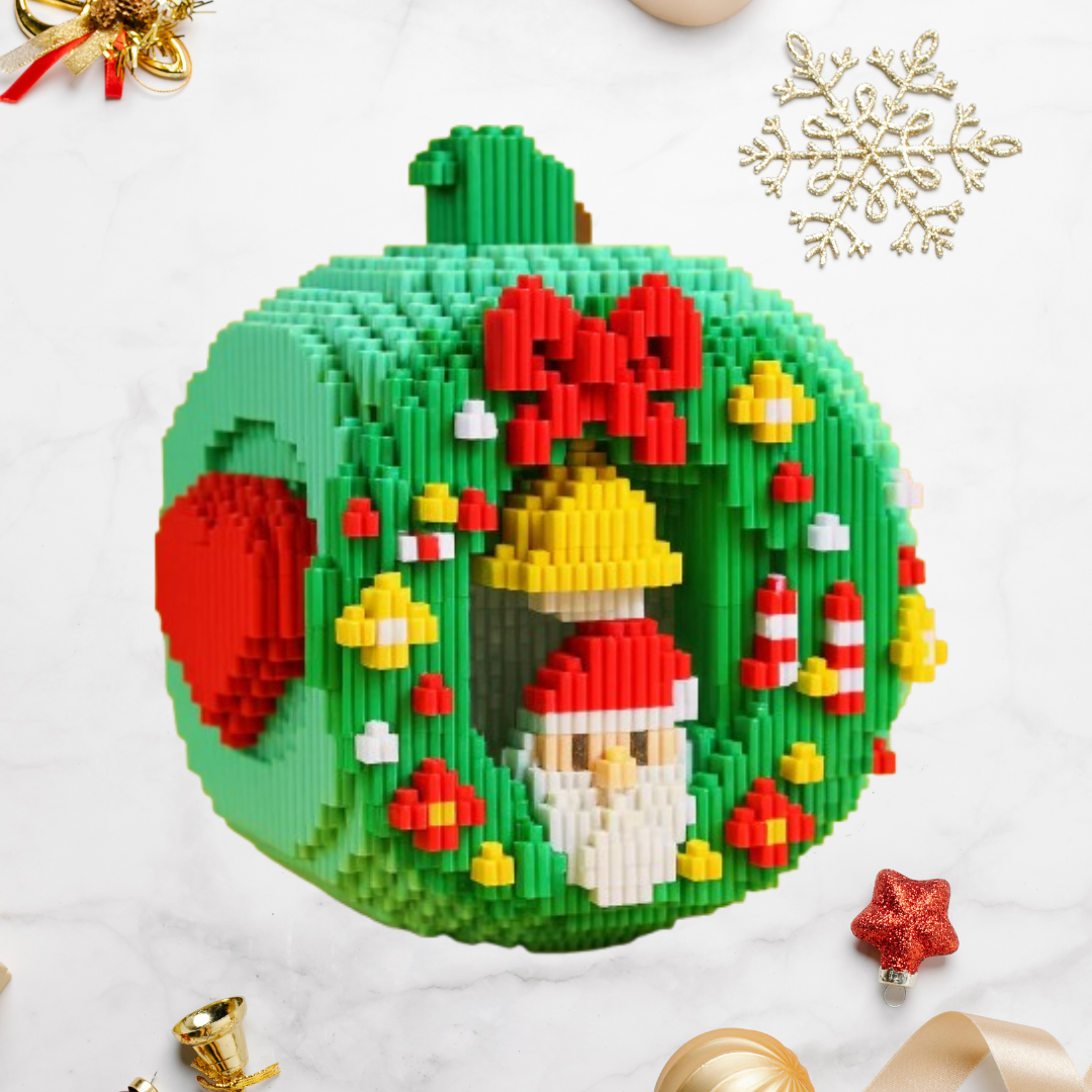3D Christmas Apple | Building Blocks
