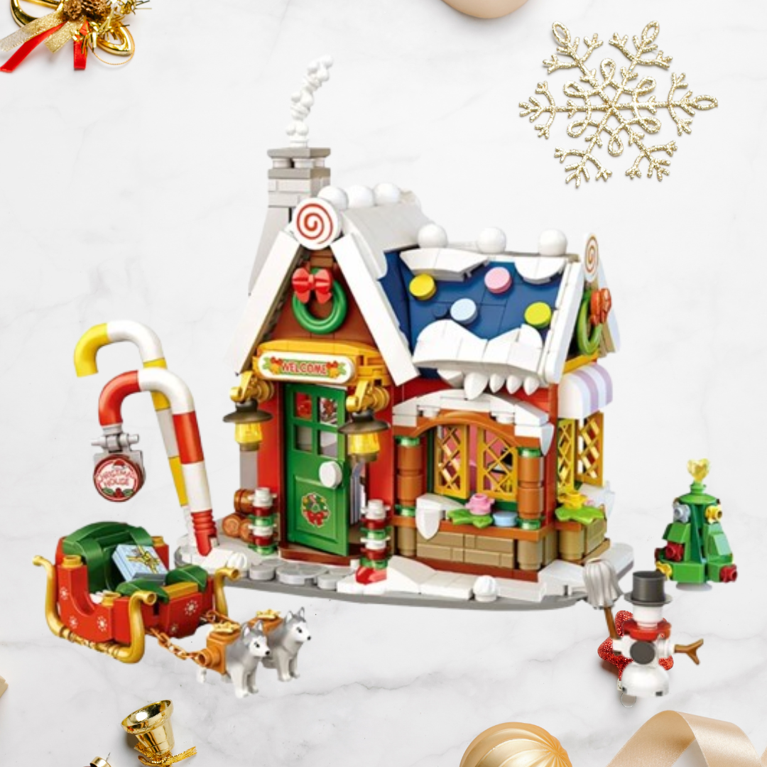 Mini Christmas House | Building Blocks