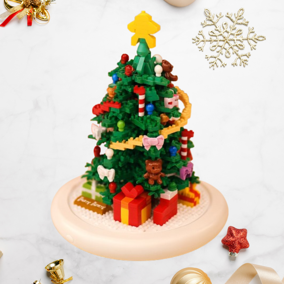 Decorated Christmas Tree | Building Blocks