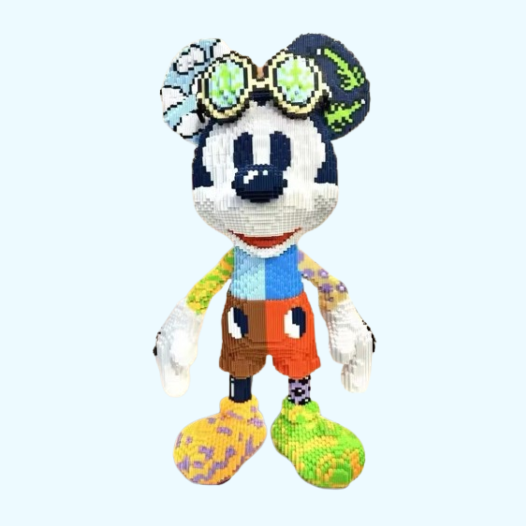 Colorful mouse | Building blocks