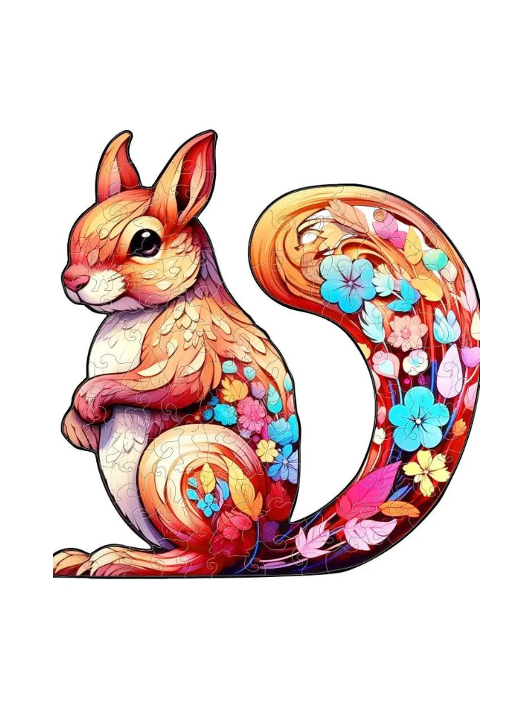 Squirrel | Wooden Puzzle