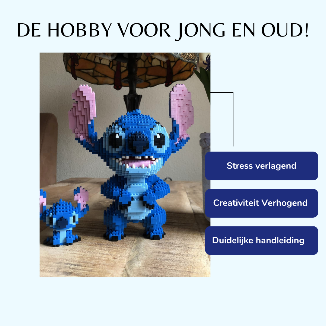 Cute Blue Creature | Building Blocks