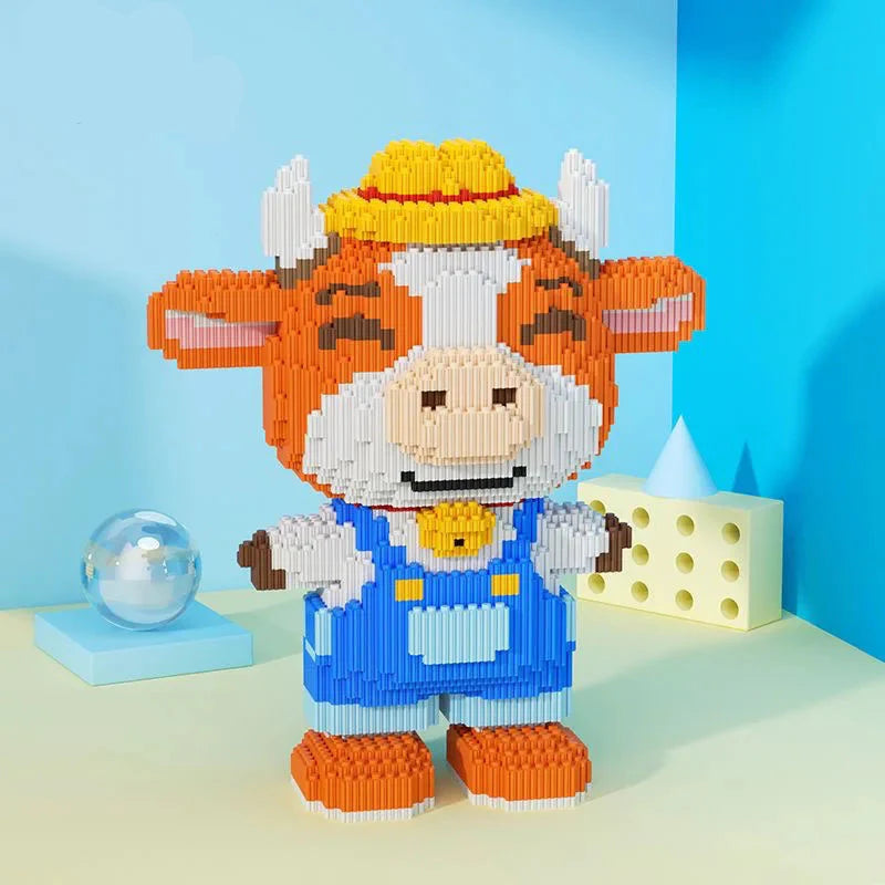 Koe with Garden Pants | Building Blocks