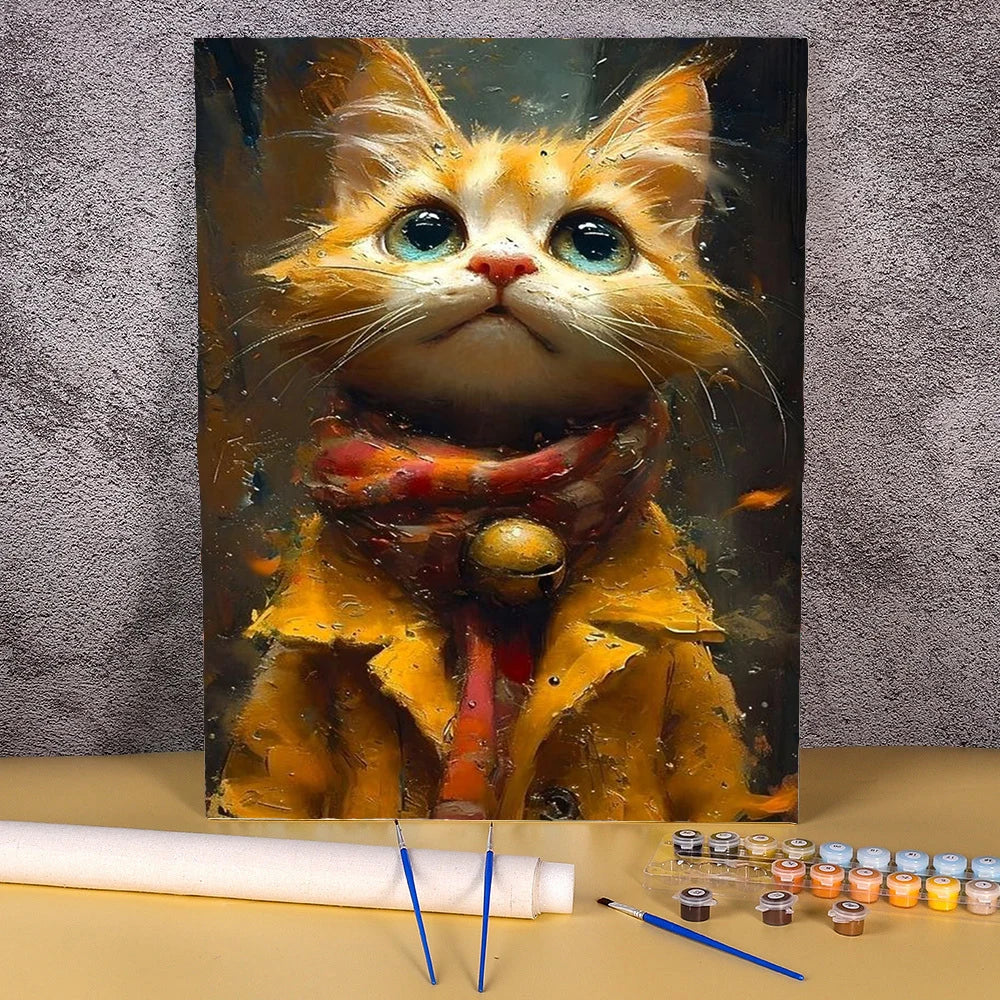 Poetry with Scarf | Pixel Painting