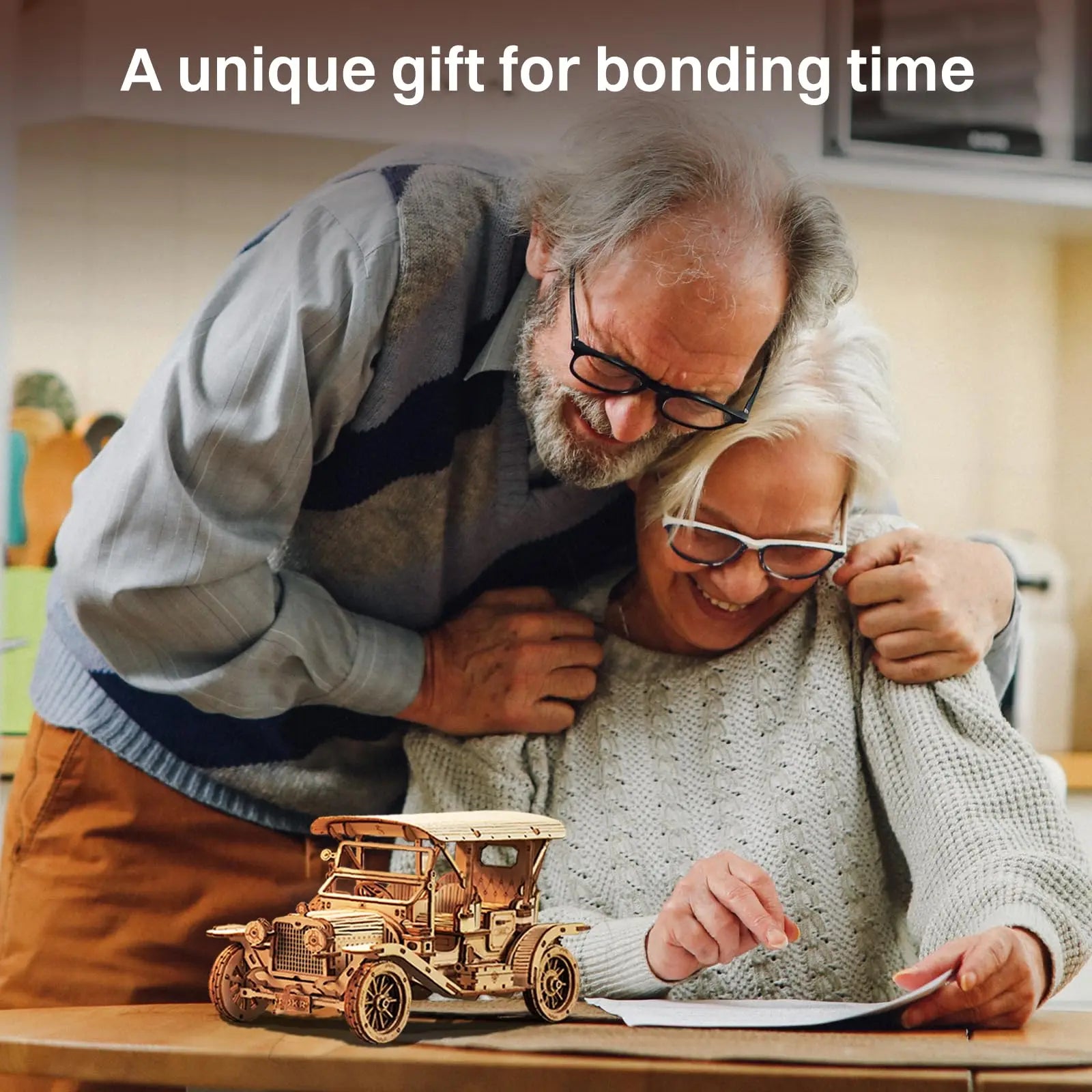 Vintage Auto | Wooden Construction Kits