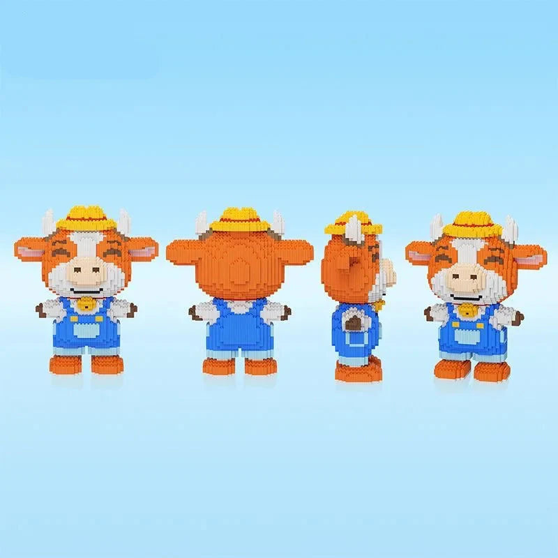 Koe with Garden Pants | Building Blocks