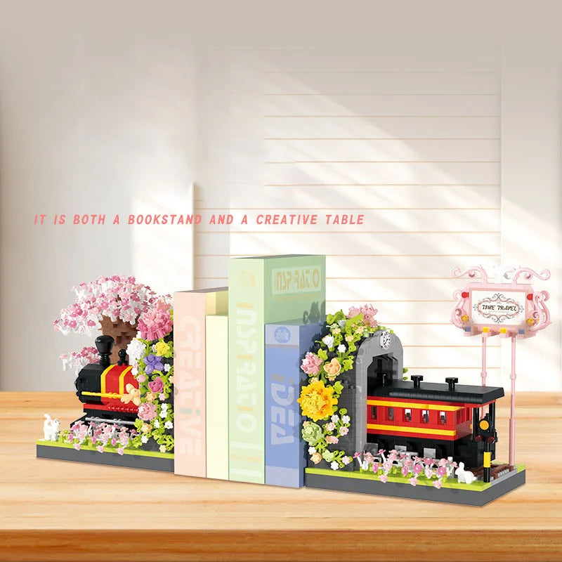 Sakura Train | Bookend | Building Blocks
