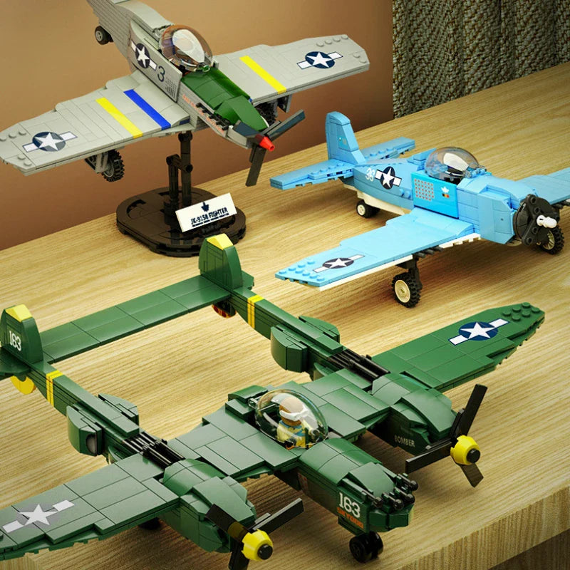 Gray Jet Fighter | Building Blocks