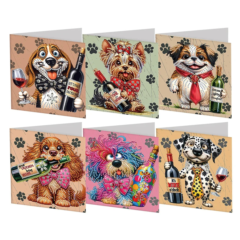Various Cards | 6 Pieces | Diamond Painting