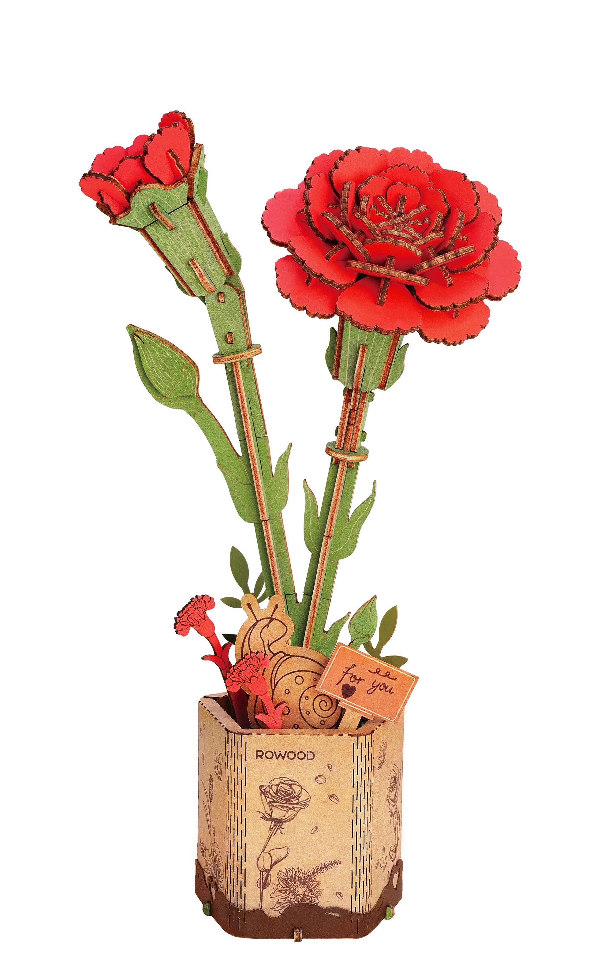 Flowers | Wooden Construction Kits