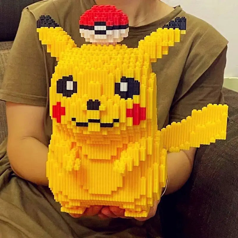 Yellow Lightning Beast with Ball | Building Blocks