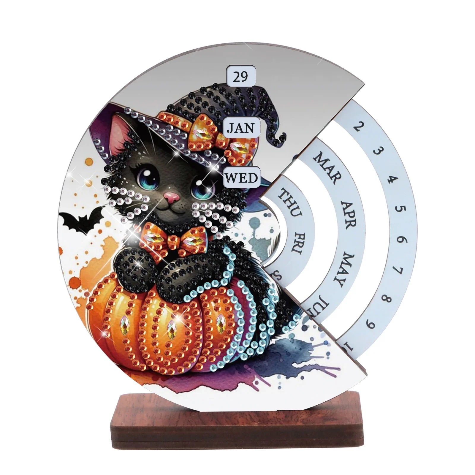 Halloween Cat | Calendar | Diamond Painting