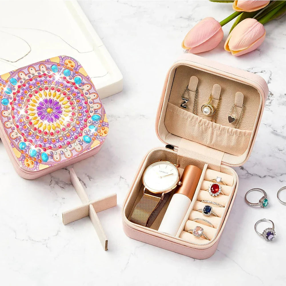 Vintage jewelry box | Diamond Painting