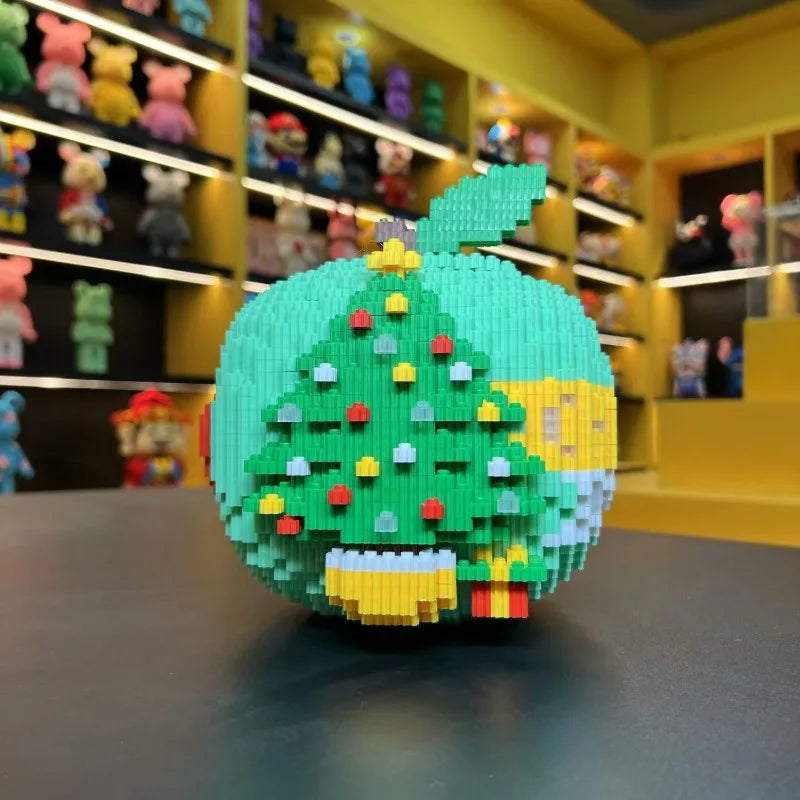 3D Christmas Apple | Building Blocks