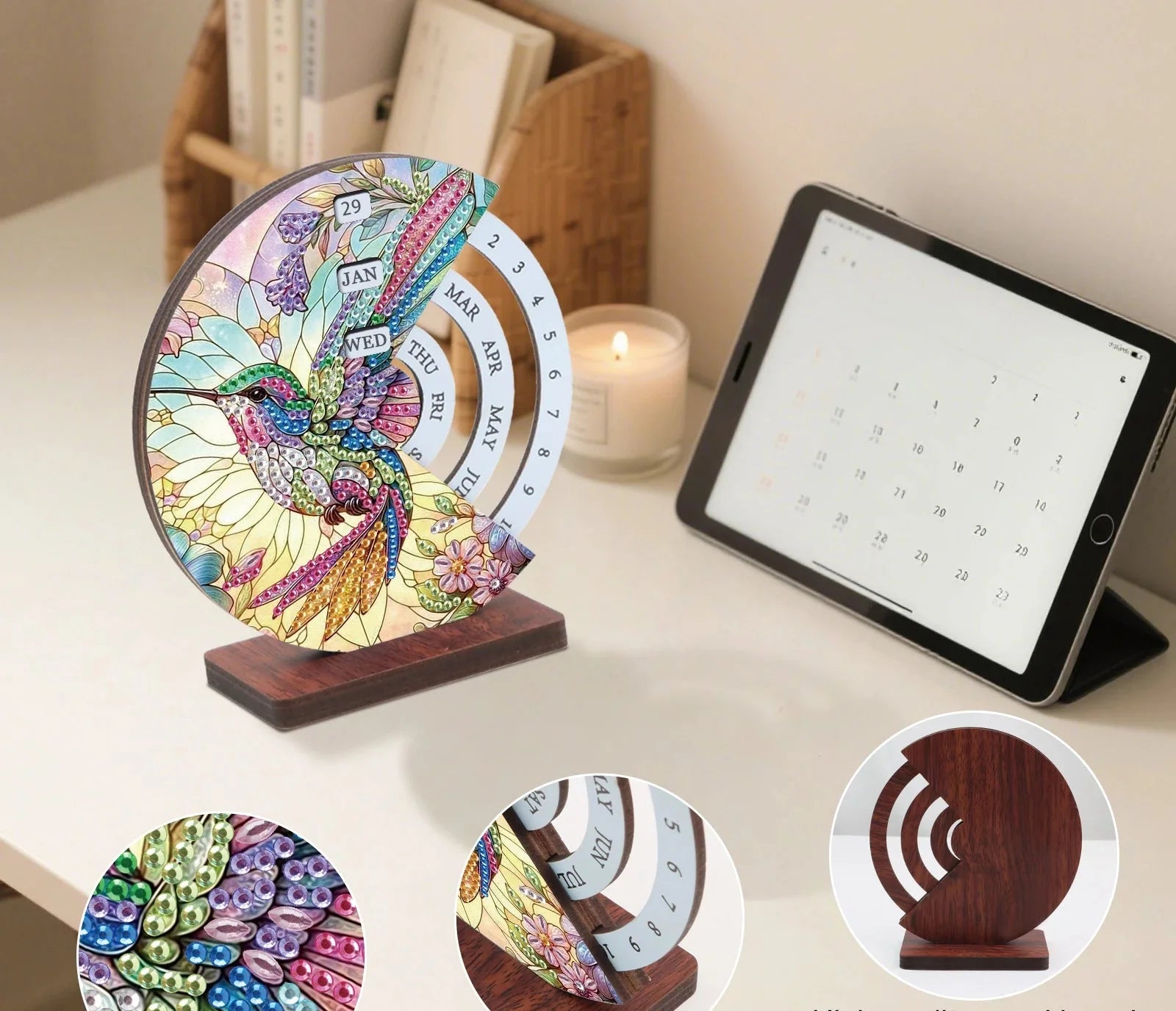 Colorful Bird | Calendar | Diamond Painting