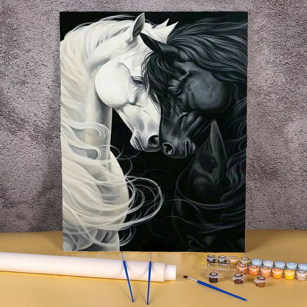 Horses | Paint by Numbers