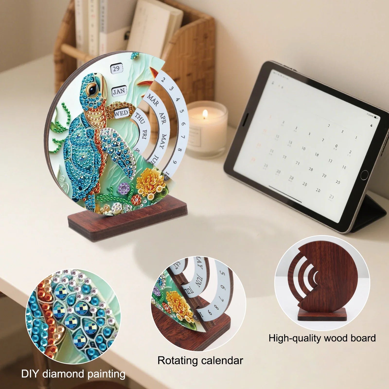 Turtle | Calendar | Diamond Painting