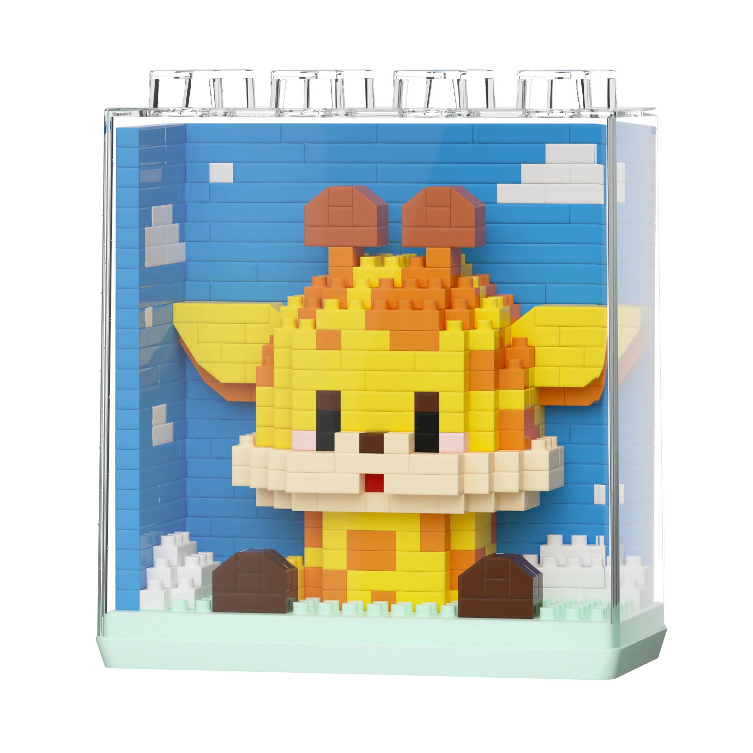 Animals in building block | construction bricks