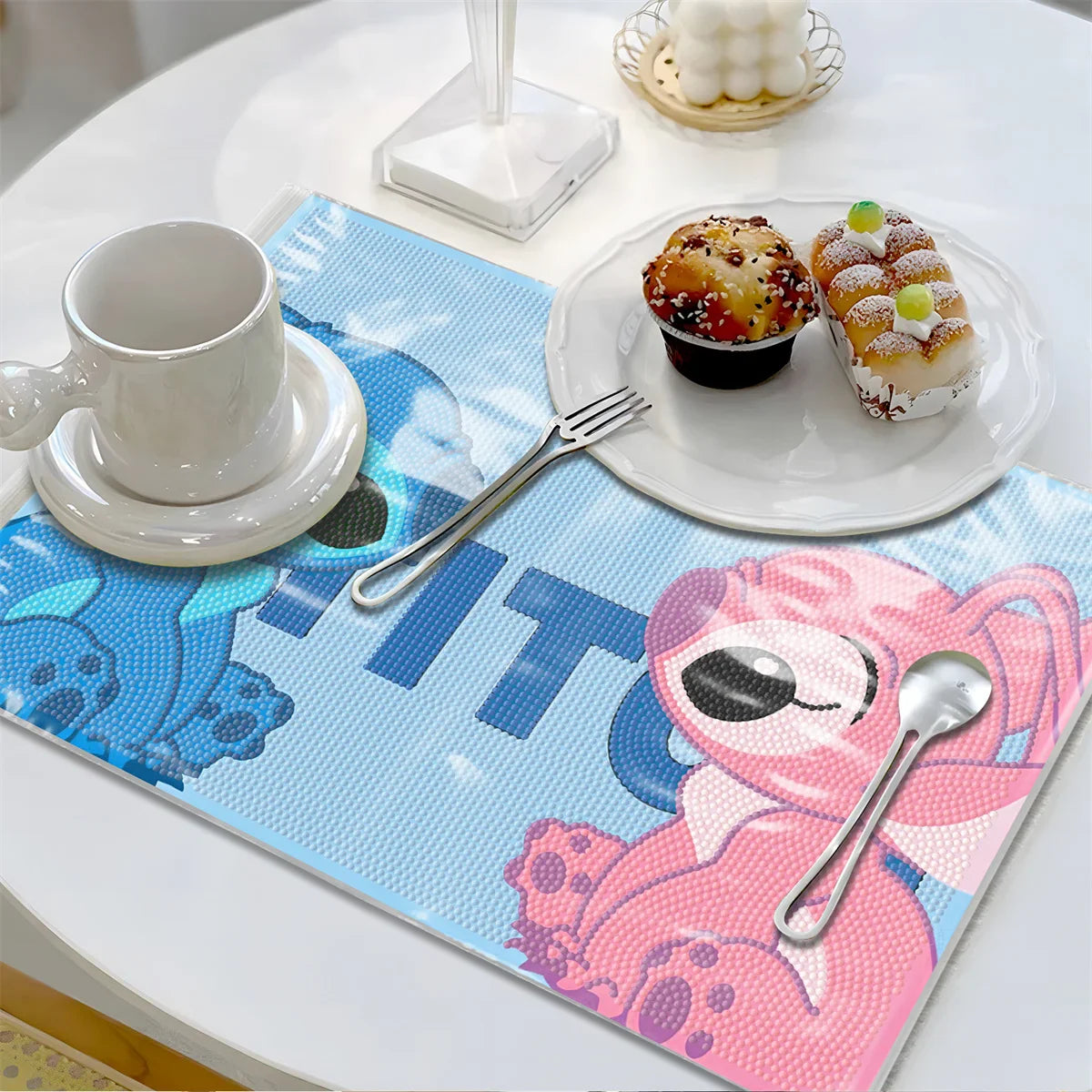 Blue Creature Placemat | Diamond Painting