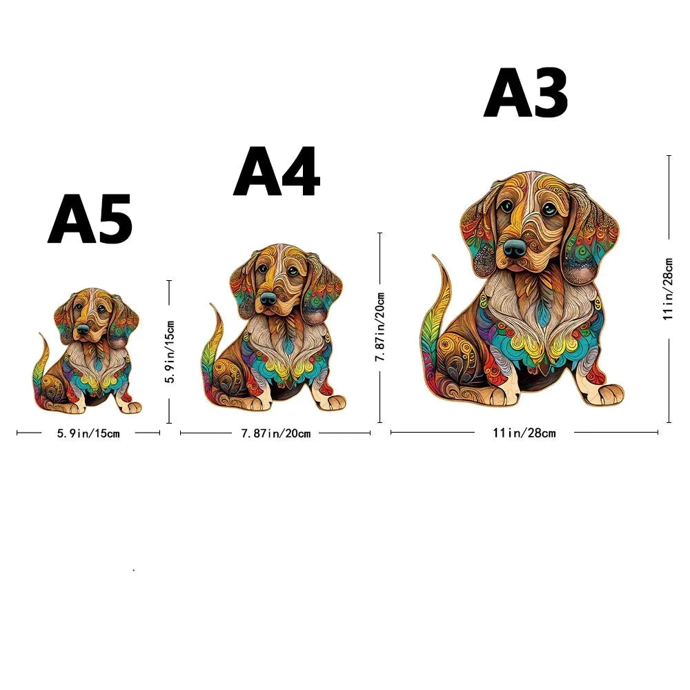 Beautiful Dog | Wooden Puzzle