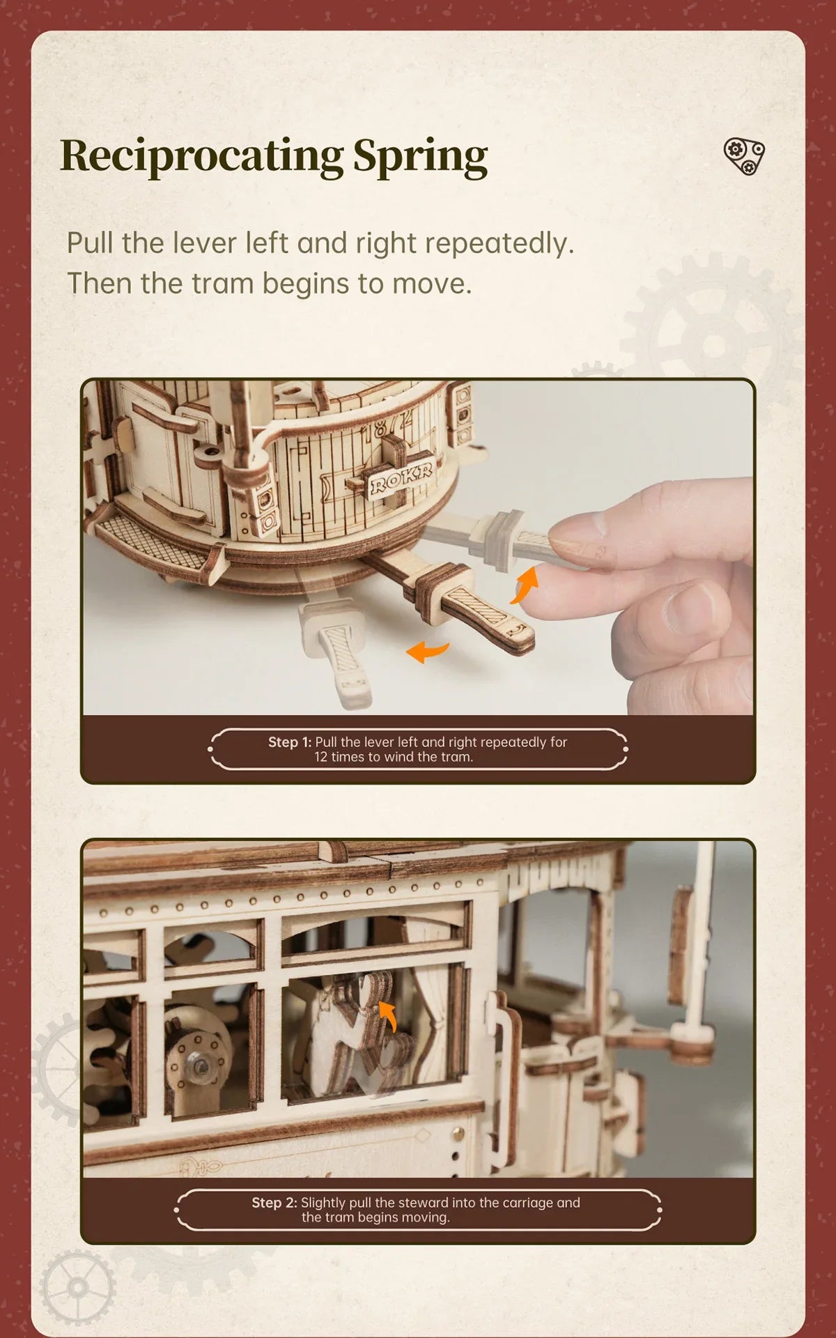 City Tram | Wooden Construction Kits