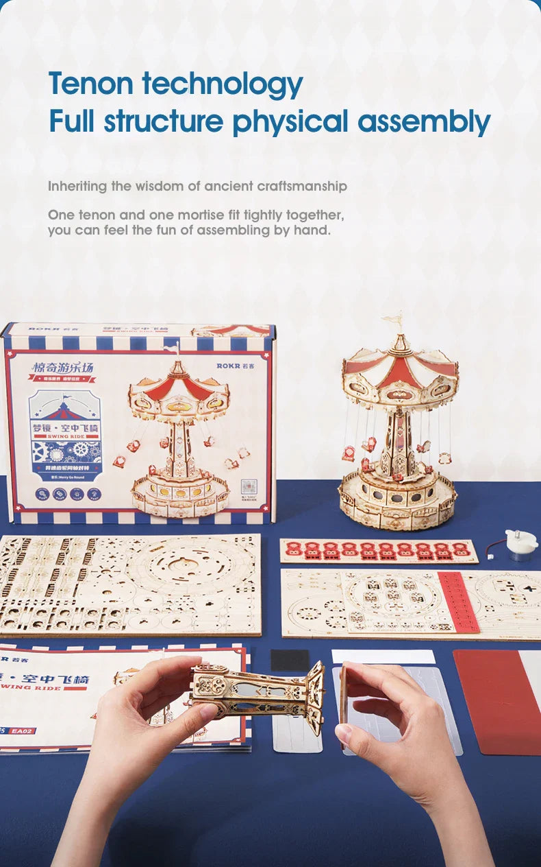 Swing Ride | Wooden Construction Kits